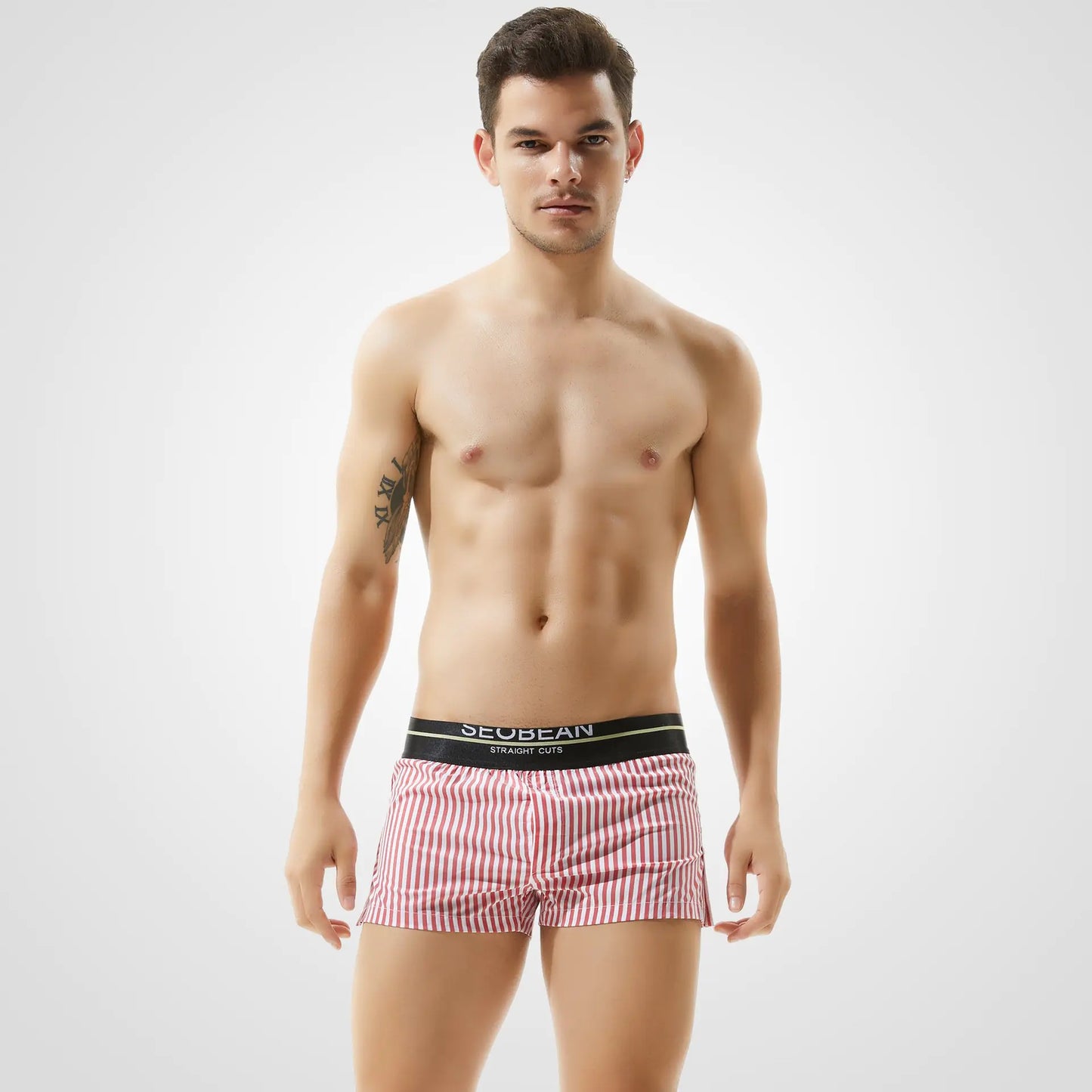 Bump Vertical Stripe Men's Arrow Shorts