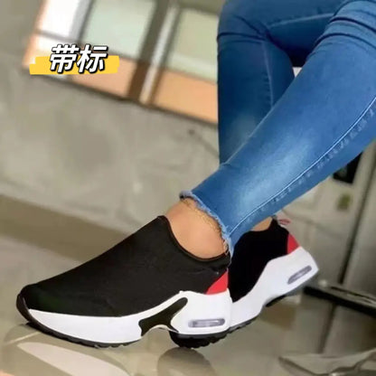 Women's Breathable Mesh Slip-On Sport Shoes
