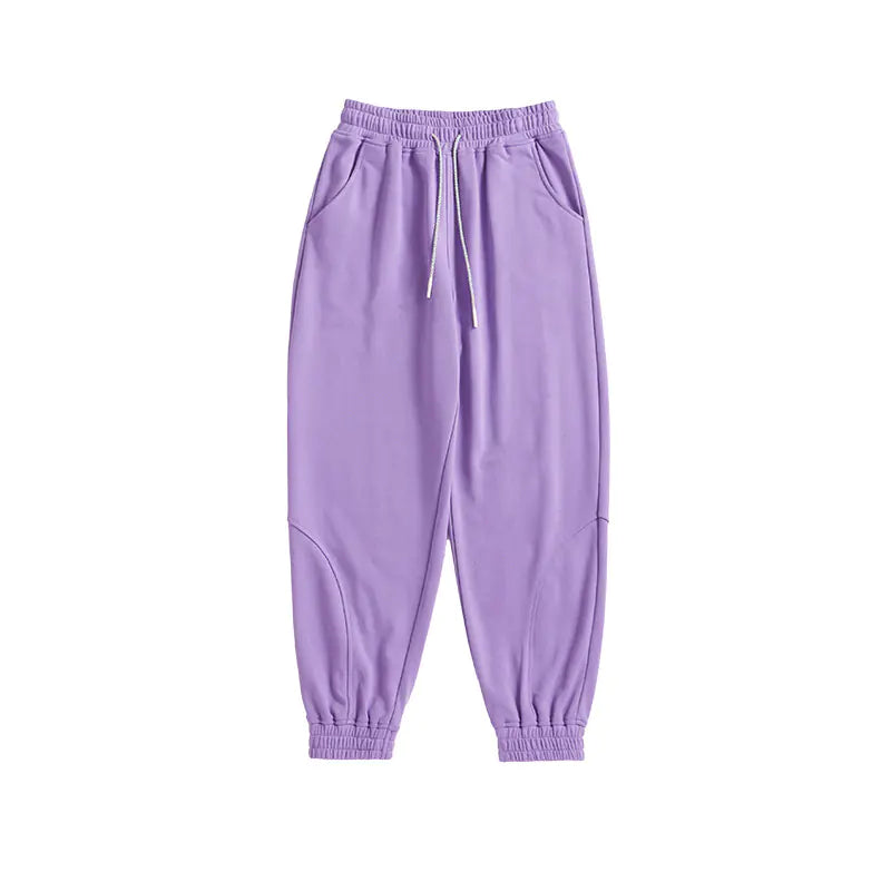 Solid Color Casual Sportswear Ladies Sweatpants