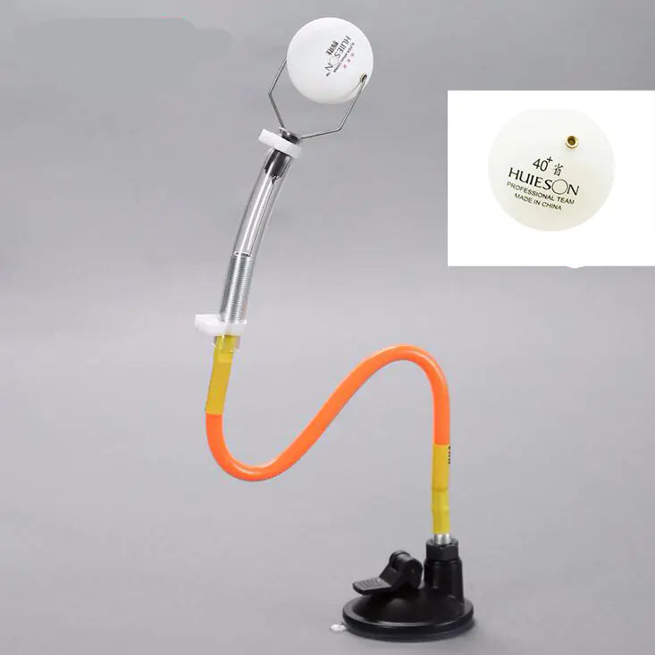 Table Tennis Practice Trainer with Ball Machine