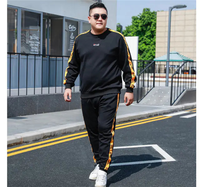 Autumn Trend Plus Size Loose Sportswear Suit