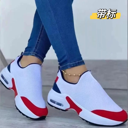 Women's Breathable Mesh Slip-On Sport Shoes