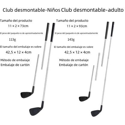 Children's Golf Set with Metal Clubs for Outdoor Fun