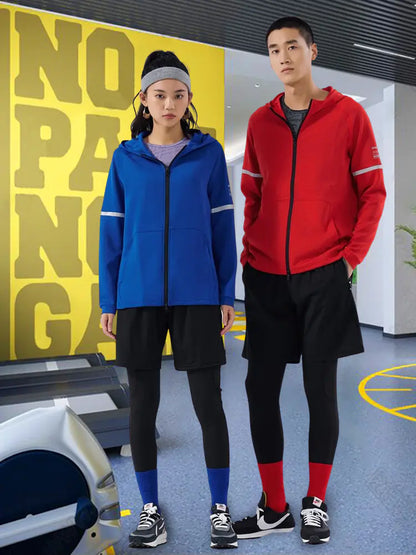 Hooded Team Sportswear Jacket for Autumn and Winter