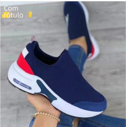 Women's Breathable Mesh Slip-On Sport Shoes