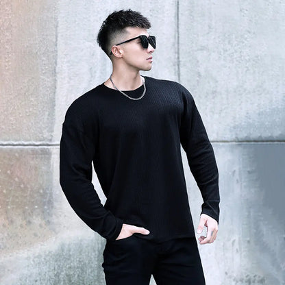 Men's Long-Sleeved Fitness Sportswear