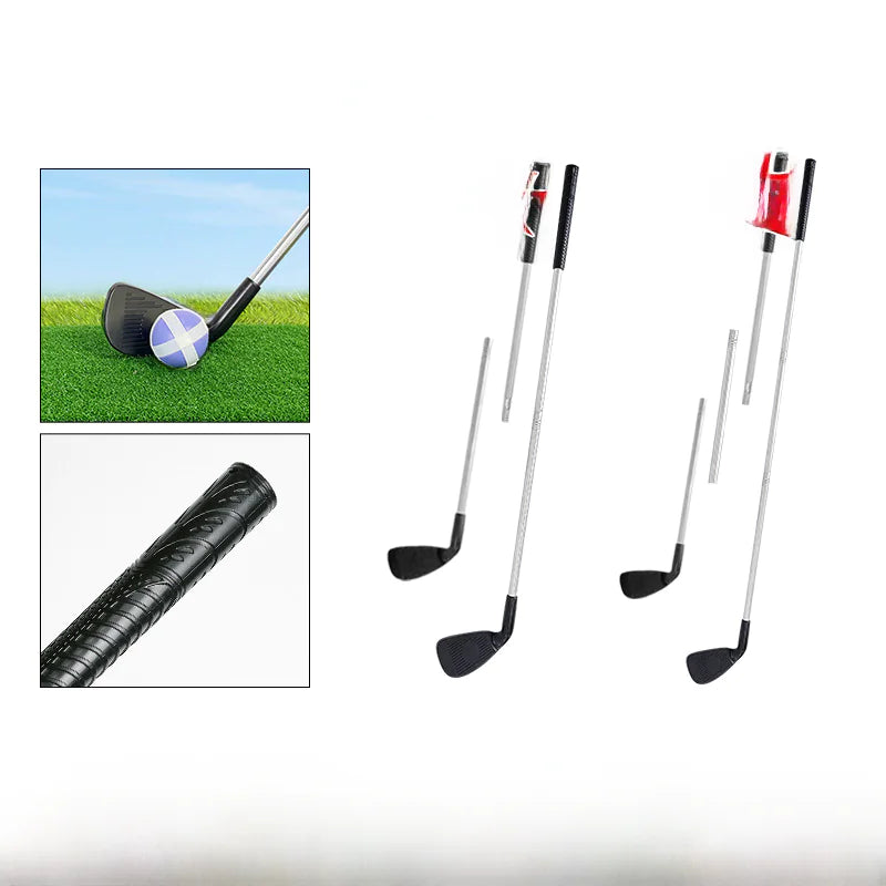 Children's Golf Set with Metal Clubs for Outdoor Fun