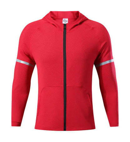 Hooded Team Sportswear Jacket for Autumn and Winter