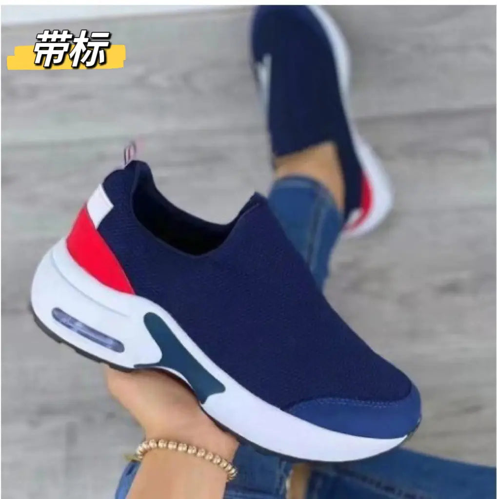Women's Breathable Mesh Slip-On Sport Shoes