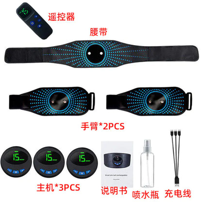 Upgraded Silicone Fitness Belt for Abdominal Exercise