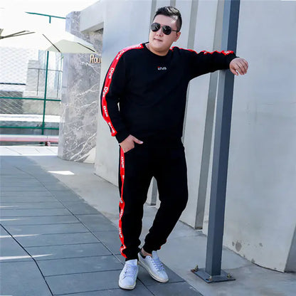 Autumn Trend Plus Size Loose Sportswear Suit