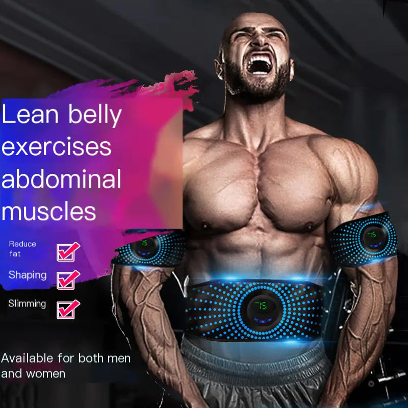 Upgraded Silicone Fitness Belt for Abdominal Exercise