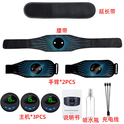Upgraded Silicone Fitness Belt for Abdominal Exercise