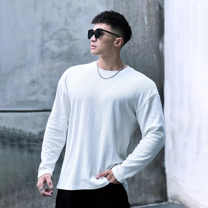 Men's Long-Sleeved Fitness Sportswear