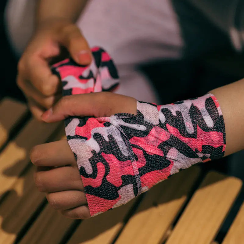 Outdoor Camouflage Self-Adhesive Elastic Tape Strips