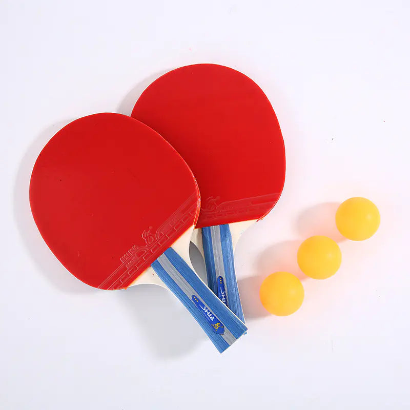 Shuhua 3878 Table Tennis Racket Set with 3 Balls