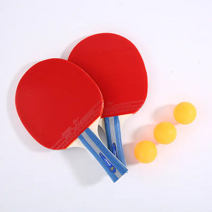 Shuhua 3878 Table Tennis Racket Set with 3 Balls