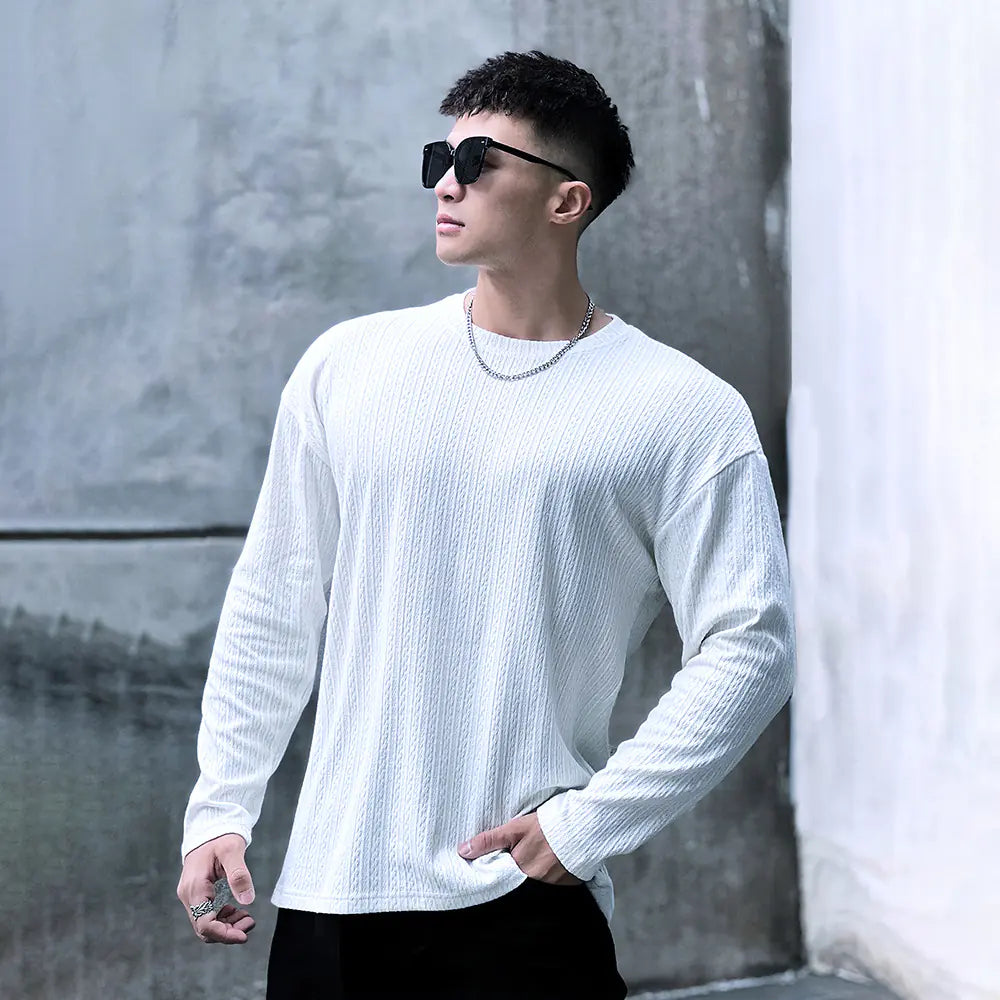 Men's Long-Sleeved Fitness Sportswear