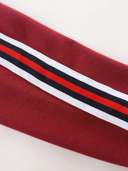 Striped Casual Sports Sweatpants for Girls