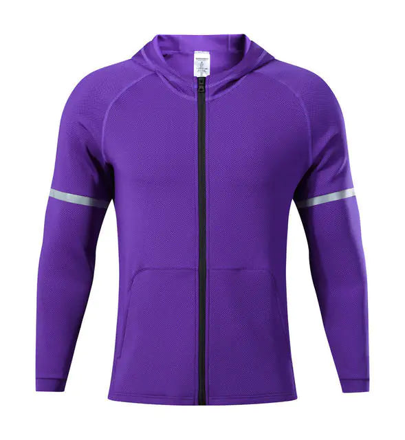 Hooded Team Sportswear Jacket for Autumn and Winter