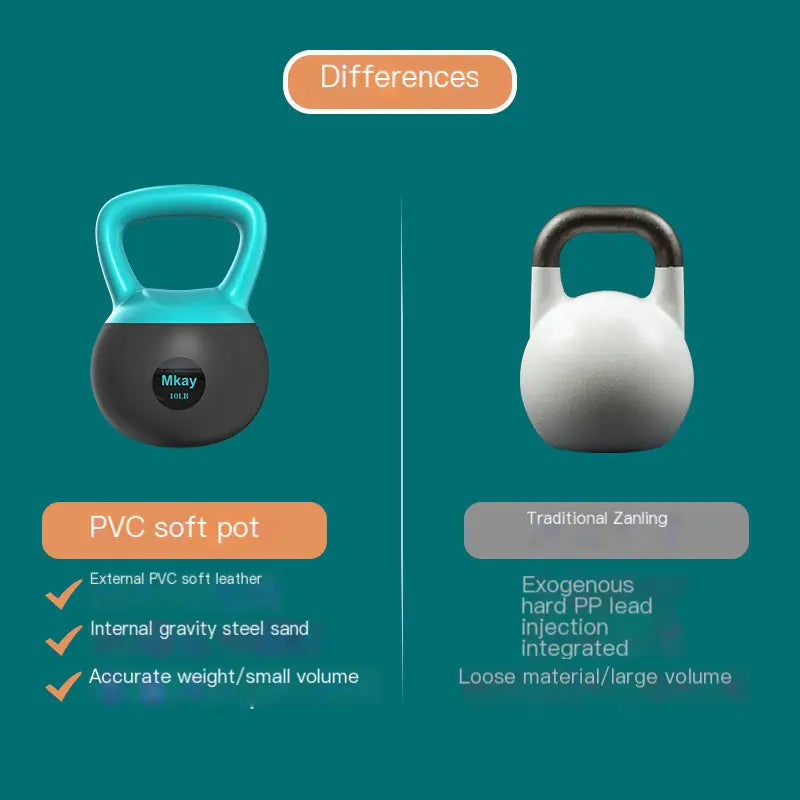 Soft Kettlebell for Home Fitness and Squats