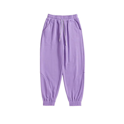 Ladies Casual Solid Color Sports Sweatpants