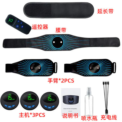 Upgraded Silicone Fitness Belt for Abdominal Exercise