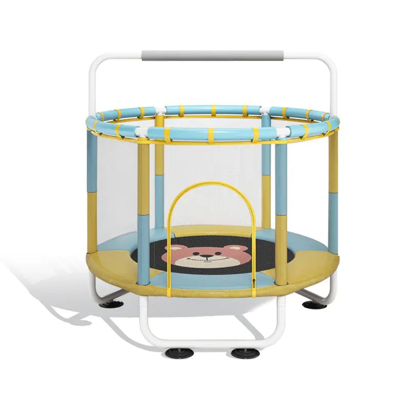 Indoor Kids Trampoline with Safety Net for Home Use