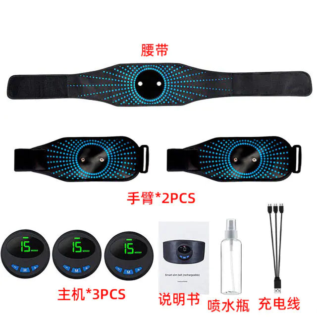 Upgraded Silicone Fitness Belt for Abdominal Exercise