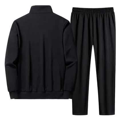 Men's Two-Piece Sportswear for Spring and Autumn