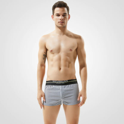 Bump Vertical Stripe Men's Arrow Shorts