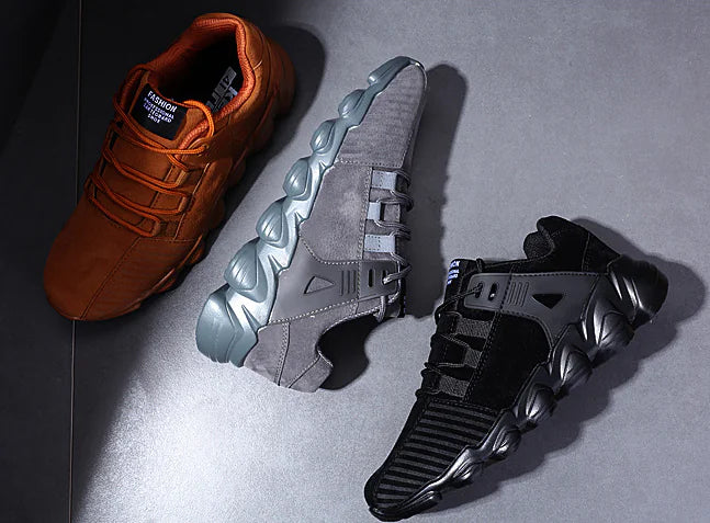 Sport Casual Shoes, Korean Style Thick Sole Sneakers