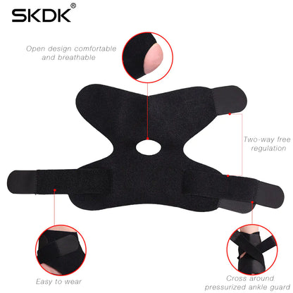 Breathable Ankle Support Strap for Sports and Hiking