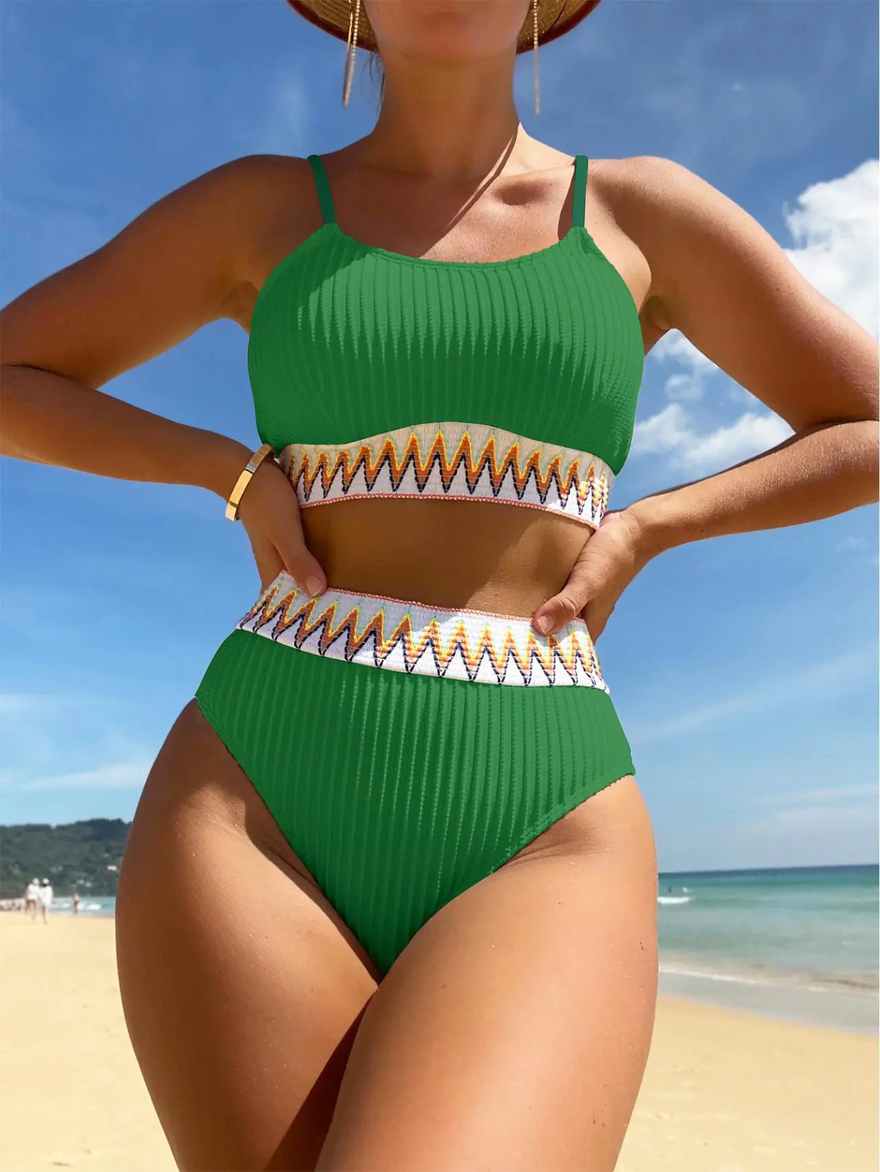 2023 Women's Sexy Bikini Two-Piece Swimwear Set