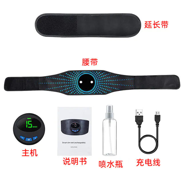 Upgraded Silicone Fitness Belt for Abdominal Exercise