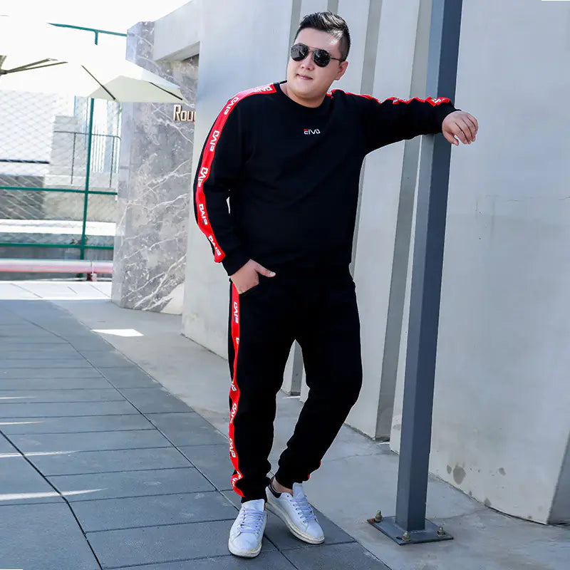 Autumn Trend Plus Size Loose Sportswear Suit