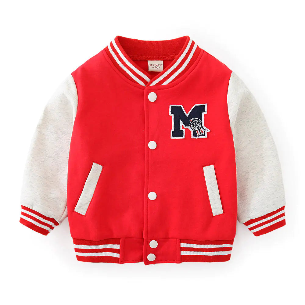 Boys' Baseball Jackets - Casual Sportswear for Kids