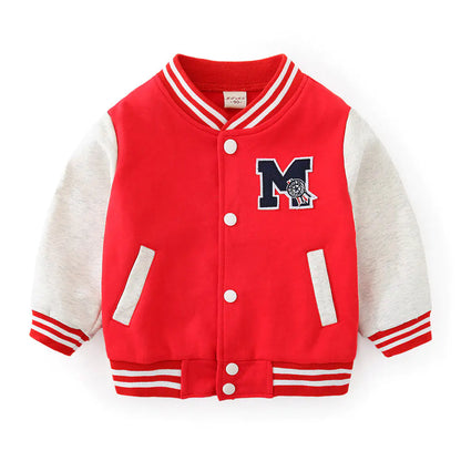 Boys' Baseball Jackets - Casual Sportswear for Kids