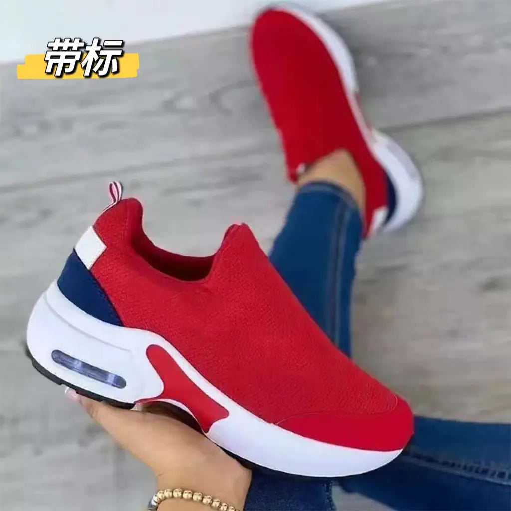 Women's Breathable Mesh Slip-On Sport Shoes