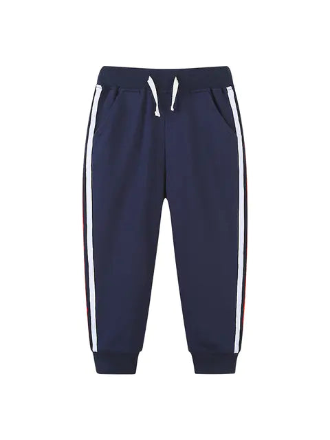 Striped Casual Sports Sweatpants for Girls