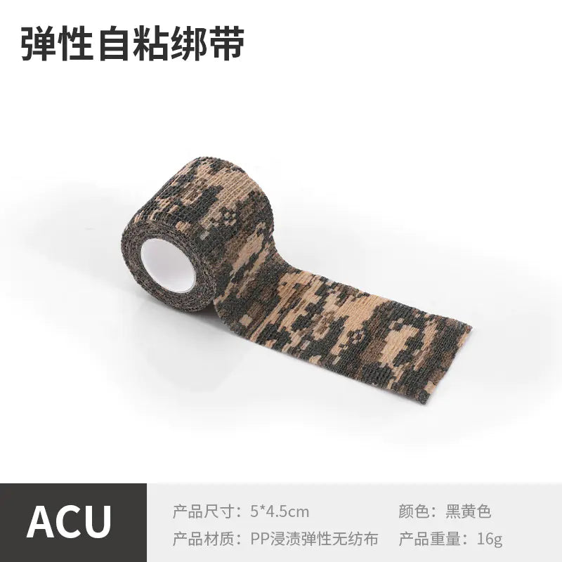 Outdoor Camouflage Self-Adhesive Elastic Tape Strips