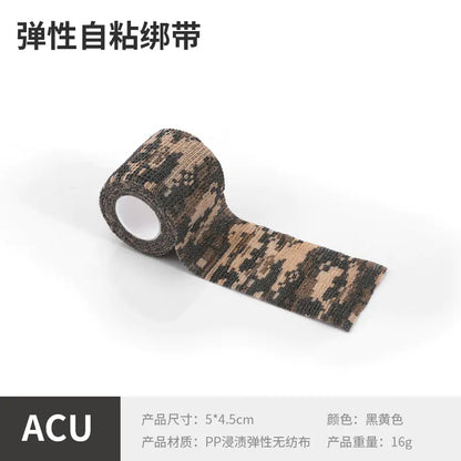 Outdoor Camouflage Self-Adhesive Elastic Tape Strips