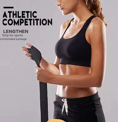 "Boxing Hand Wraps Cotton Elastic for Martial Arts"