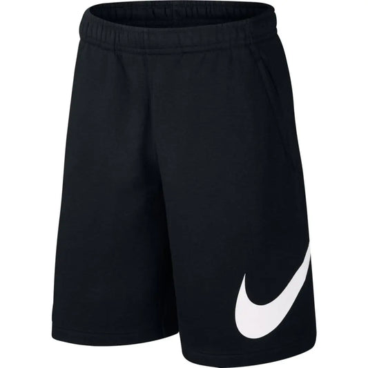 Nike Mens Sportswear Club Short Basketball Graphic Black/White/White 2X-Large-T