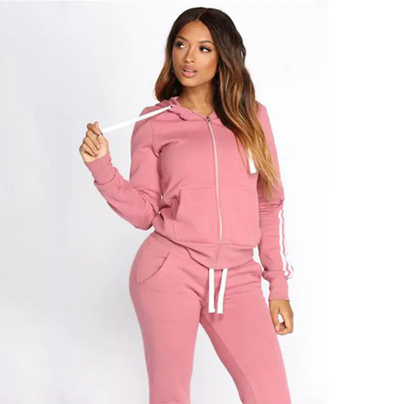 Sportswear Set with Hoodie
