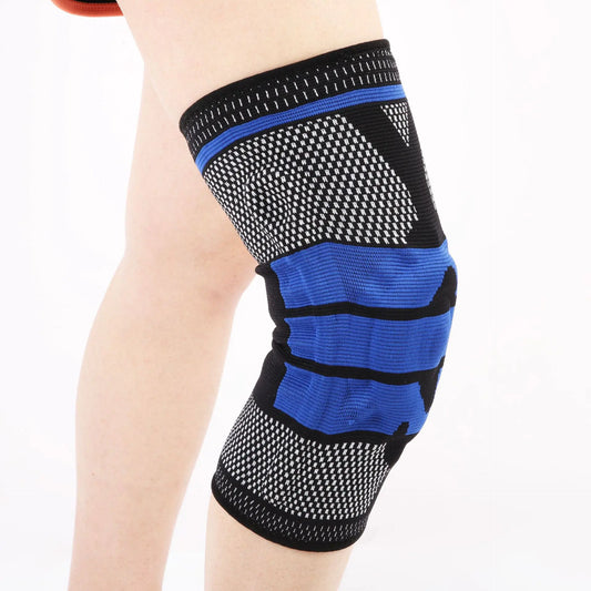 Outdoor Spring Silicone Knee Pads for Men Sports Gear