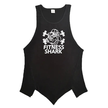 Breathable Loose Cotton Men's Gym Vest for Casual Wear