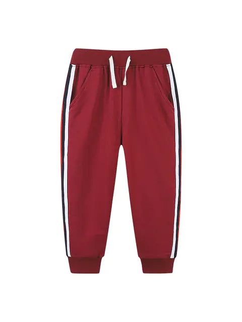 Striped Casual Sports Sweatpants for Girls