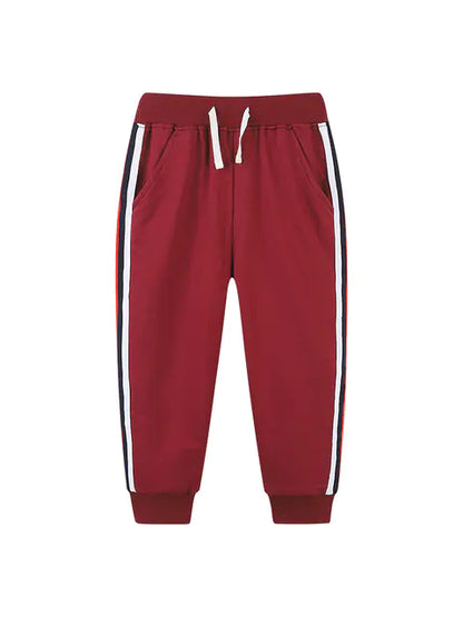 Striped Casual Sports Sweatpants for Girls